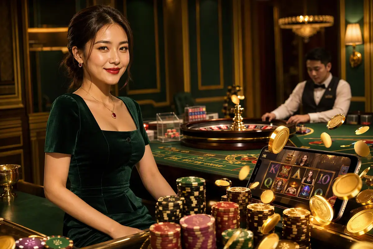 vxkwin live casino baccarat dealer langsung